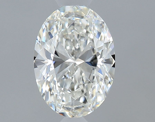 0.5 carat G-VS1 Natūralus Oval Deimantas (1)