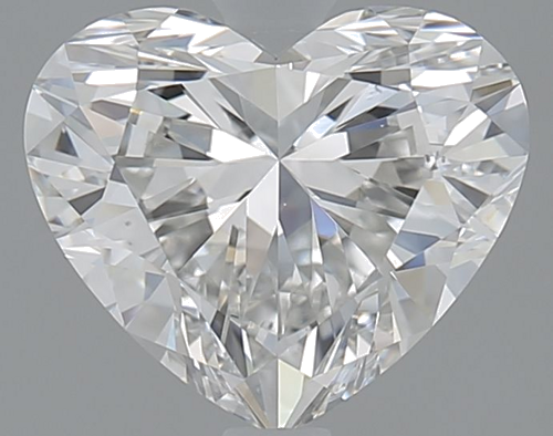 1.71 carat F-VS2 Natūralus Heart Deimantas (1)