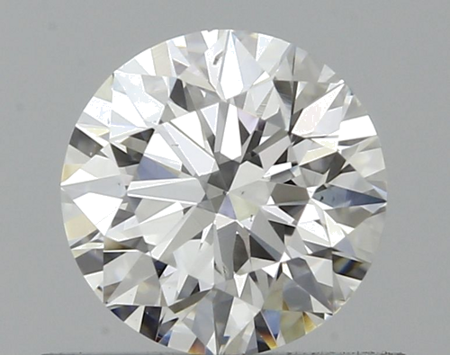 0.52 carat F-SI1 Excellent cut Natūralus Round Deimantas (1)