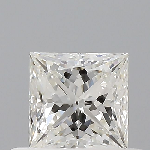 0.5 carat H-SI1 Natūralus Princess Deimantas (1)