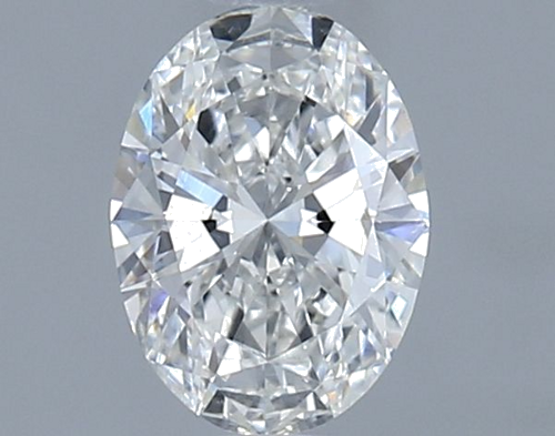 0.5 carat F-SI1 Natūralus Oval Deimantas (1)