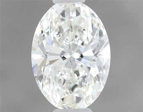 0.6 carat I-VS1 Natūralus Oval Deimantas (1)