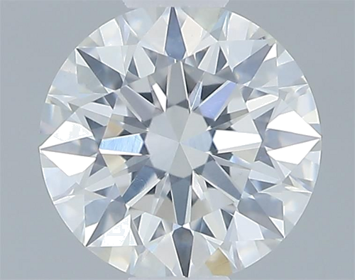 0.42 carat F-SI1 Excellent cut Natūralus Round Deimantas (1)