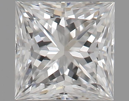 0.33 carat E-SI1 Natūralus Princess Deimantas (1)