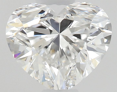 0.51 carat E-VS1 Natūralus Heart Deimantas (1)