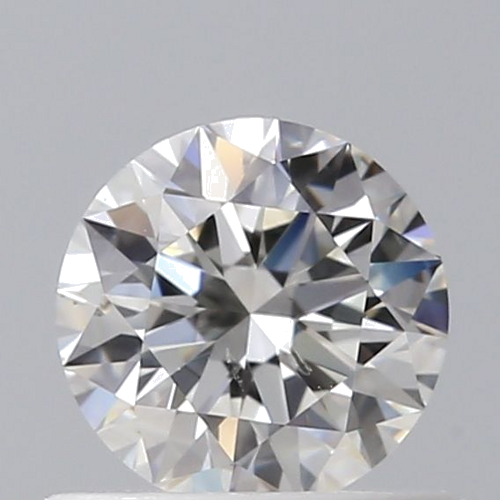 0.52 carat G-SI2 Excellent cut Natūralus Round Deimantas (1)