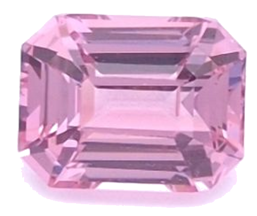 1.61 carat PINK STEP cut Octagonal Spinel (1)