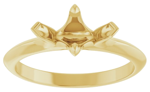 Sužadėtuvių Žiedas „Claw-Prong Solitaire“ 14k yellow gold Marquise 10mm x 5mm (3)