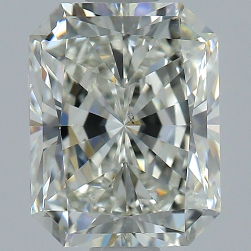 1.7 carat J-SI1 Natūralus Radiant Deimantas (1)