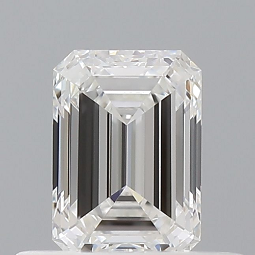0.51 carat F-VVS1 Natūralus Emerald Deimantas (1)