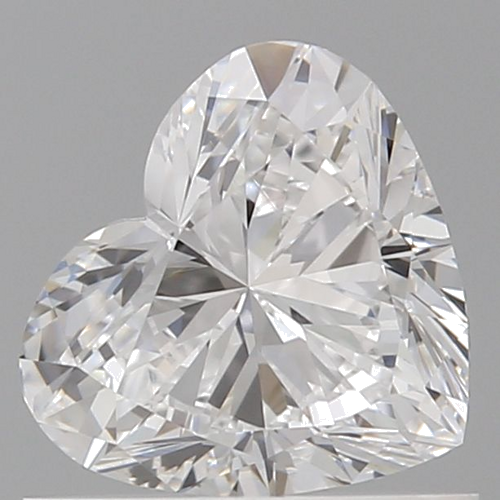 0.7 carat D-VVS1 Natūralus Heart Deimantas (1)