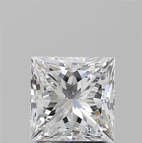 2.01 carat D-SI2 Natūralus Princess Deimantas (1)