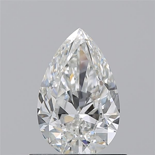 0.72 carat H-VS1 Natūralus Pear Deimantas (1)