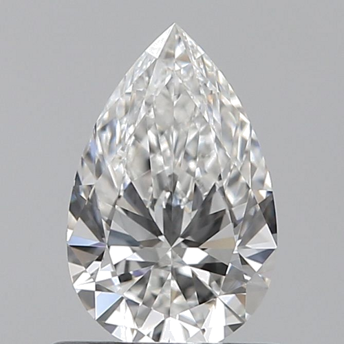 0.61 carat F-VS1 Natūralus Pear Deimantas (1)