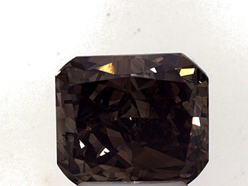 3.65 carat Fancy Deep Orangey Pink-SI1 Natūralus Radiant Deimantas (1)