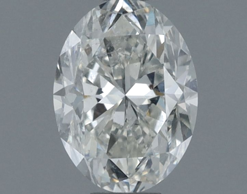 0.8 carat H-SI2 Natūralus Oval Deimantas (1)