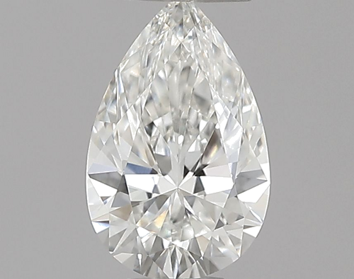 0.51 carat G-VS2 Natūralus Pear Deimantas (1)