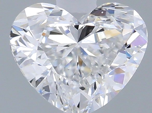 0.5 carat E-SI1 Natūralus Heart Deimantas (1)