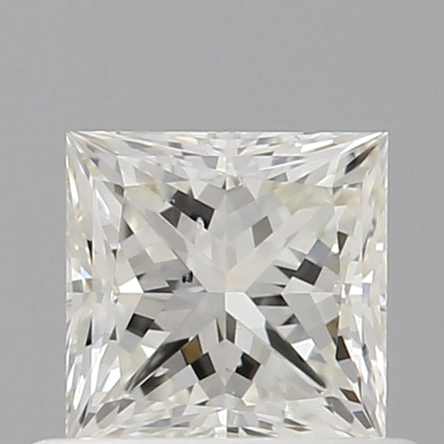 0.55 carat I-SI1 Natūralus Princess Deimantas (1)