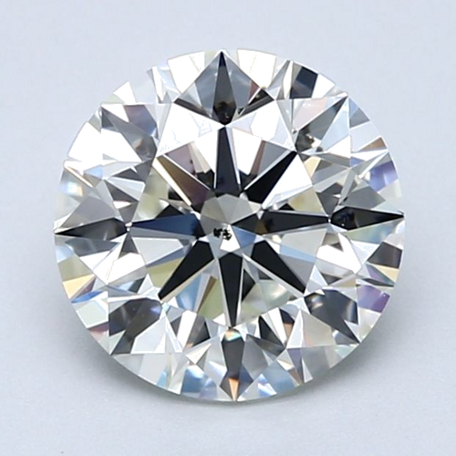 2.31 carat I-SI1 Excellent cut Natūralus Round Deimantas (1)