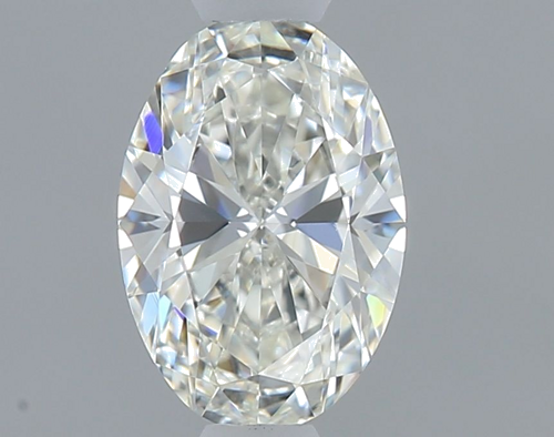 0.5 carat H-VS1 Natūralus Oval Deimantas (1)