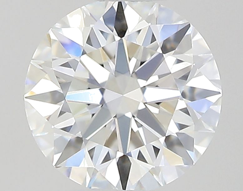 0.5 carat F-VVS2 Very Good cut Natūralus Round Deimantas (1)