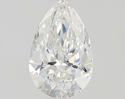 0.61 carat F-VS2 Natūralus Pear Deimantas (1)