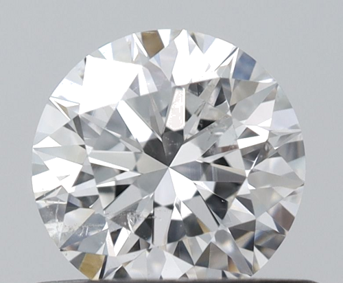 0.5 carat F-SI2 Excellent cut Natūralus Round Deimantas (1)
