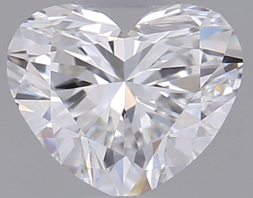 0.36 carat E-IF Natūralus Heart Deimantas (1)