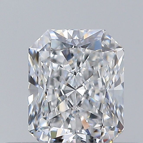 0.32 carat D-VVS1 Natūralus Radiant Deimantas (1)