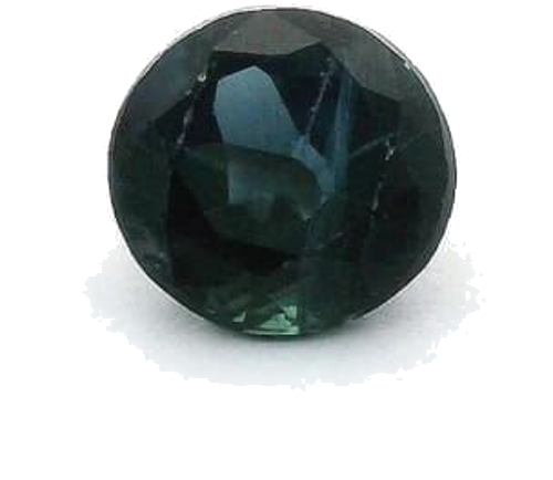 0.48 carat BLUE Round Safyras (1)