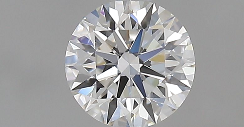 0.57 carat F-VVS1 Excellent cut Natūralus Round Deimantas (1)