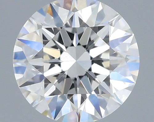 0.5 carat F-VVS2 Excellent cut Natūralus Round Deimantas (1)