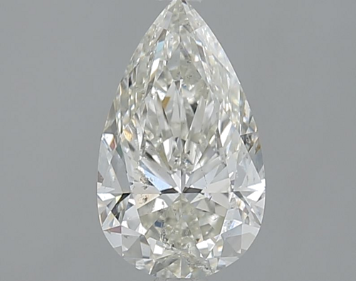 1.5 carat J-SI2 Natūralus Pear Deimantas (1)