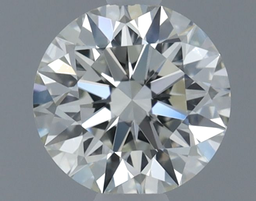 0.45 carat J-VVS2 Excellent cut Natūralus Round Deimantas (1)
