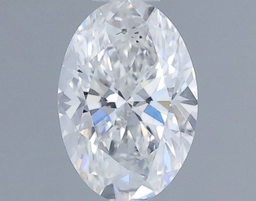 0.56 carat G-SI1 Natūralus Oval Deimantas (1)