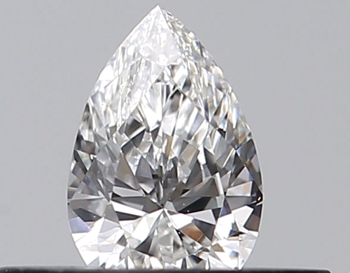 0.23 carat E-VS1 Natūralus Pear Deimantas (1)