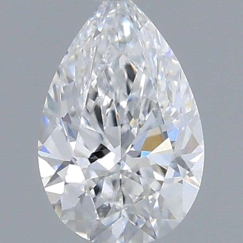 0.31 carat D-VS2 Natūralus Pear Deimantas (1)