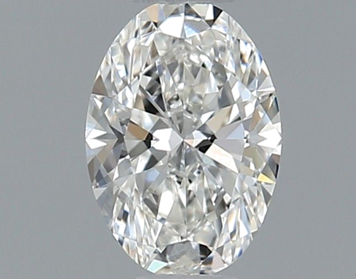 0.4 carat G-VVS2 Natūralus Oval Deimantas (1)