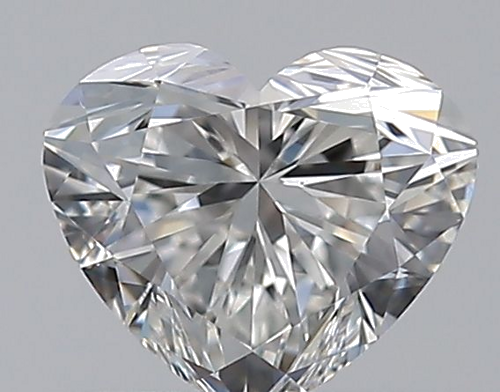 0.51 carat F-VS1 Natūralus Heart Deimantas (1)