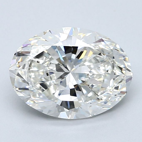 2.51 carat G-SI1 Natūralus Oval Deimantas (1)