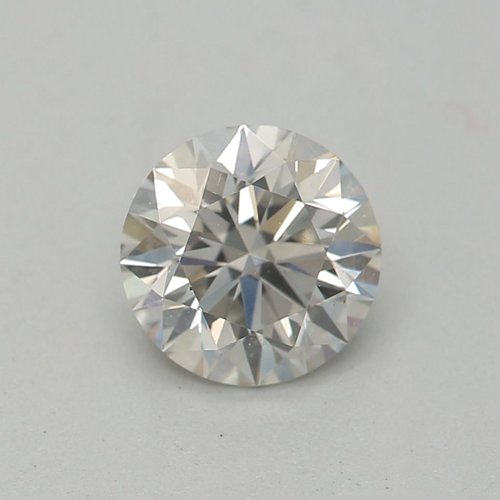 0.52 carat Faint  Gray-SI1 GD cut Natūralus Round Deimantas (1)