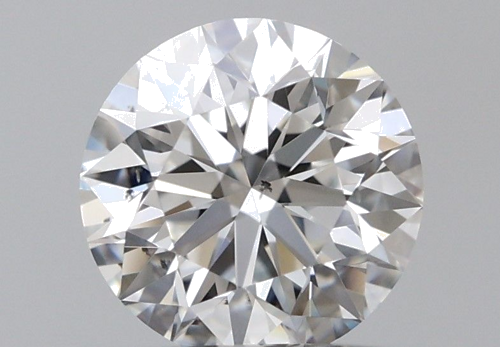 0.55 carat F-SI1 Excellent cut Natūralus Round Deimantas (1)