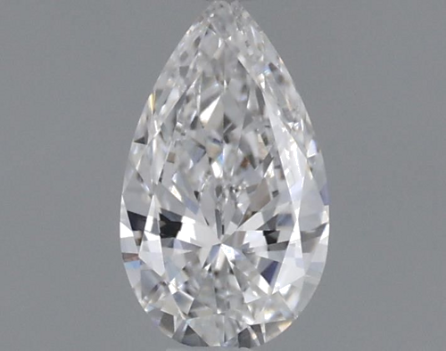0.31 carat D-VVS1 Natūralus Pear Deimantas (1)