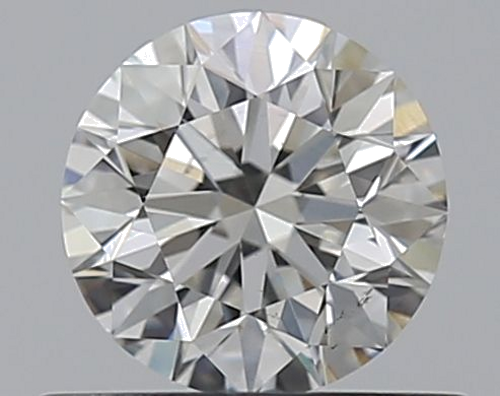 0.59 carat G-SI1 Excellent cut Natūralus Round Deimantas (1)