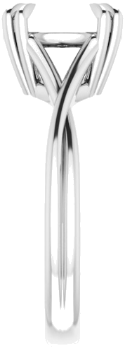 Sužadėtuvių Žiedas „Solitaire“ 950 Platinos Round 9.4mm (4)