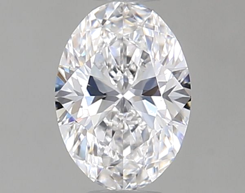 0.4 carat D-VS1 Natūralus Oval Deimantas (1)