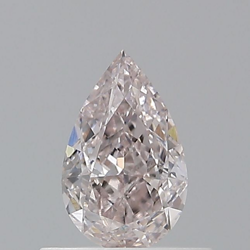 0.55 carat Fancy Light Pink-SI1 Natūralus Pear Deimantas (1)