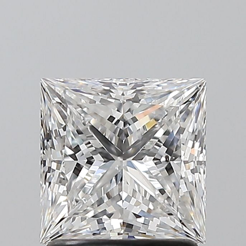 1.51 carat F-SI1 Natūralus Princess Deimantas (1)