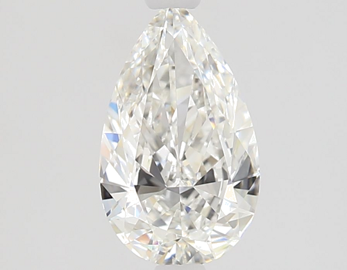 1.03 carat F-VS1 Natūralus Pear Deimantas (1)